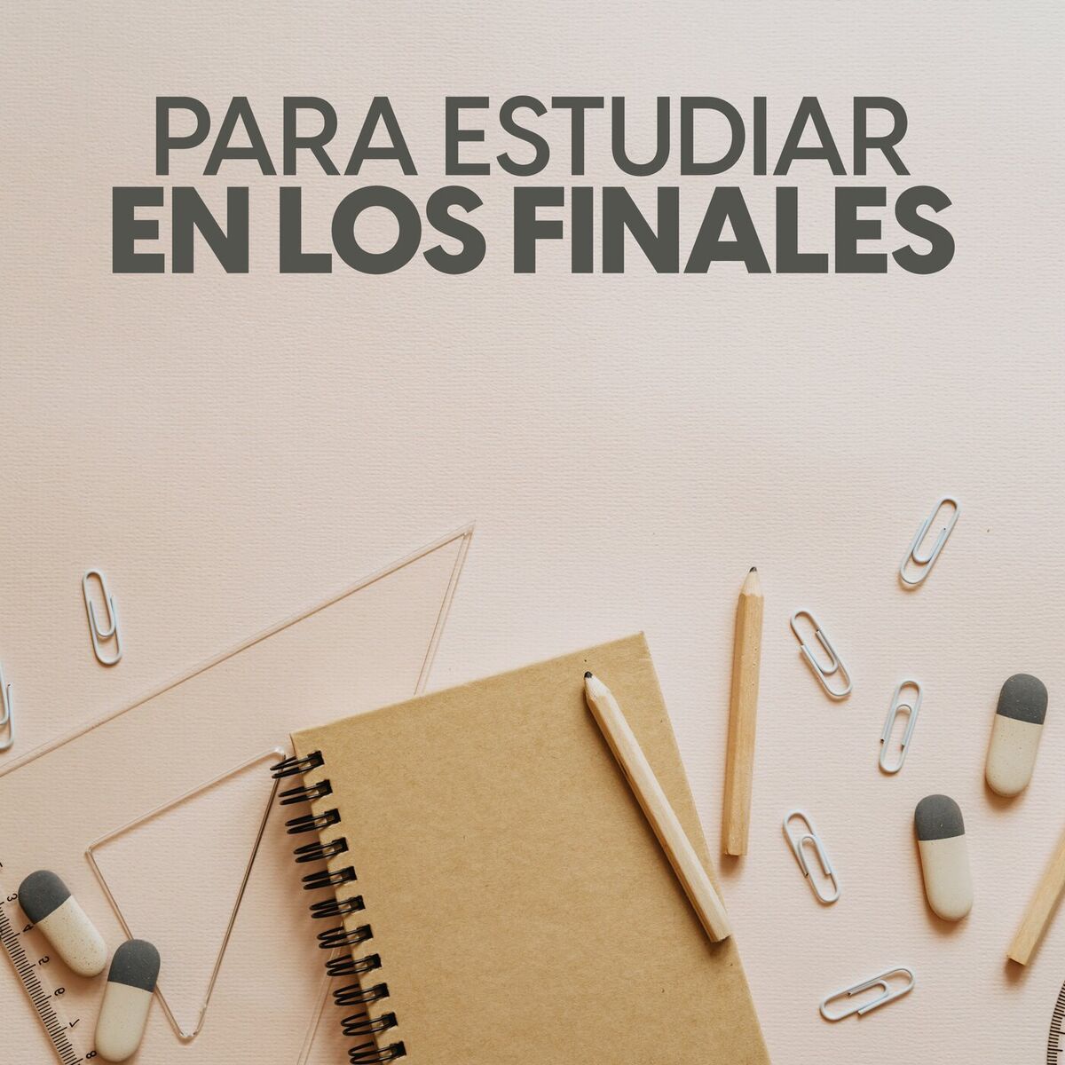 Album cover of Para estudiar en los finales