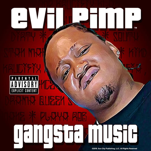 洋楽 Evil Pimp / Gangsta Music 500x500.jpg