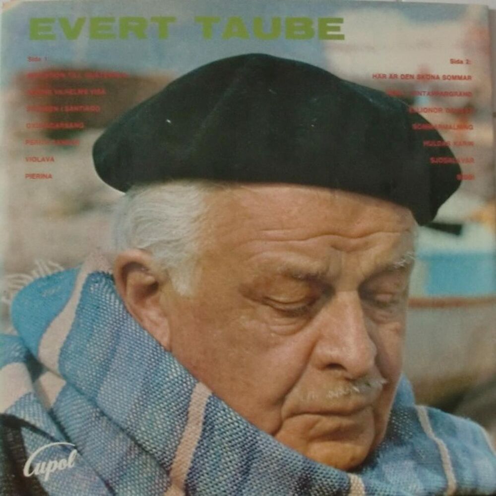 Picture of Evert Taube sjunger