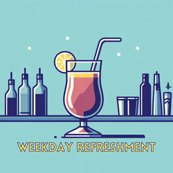 Cover of Weekday Refreshment: Jazz Bars for After-Work De-Stress, Urban Oasis, Sophisticated Escape by undefined