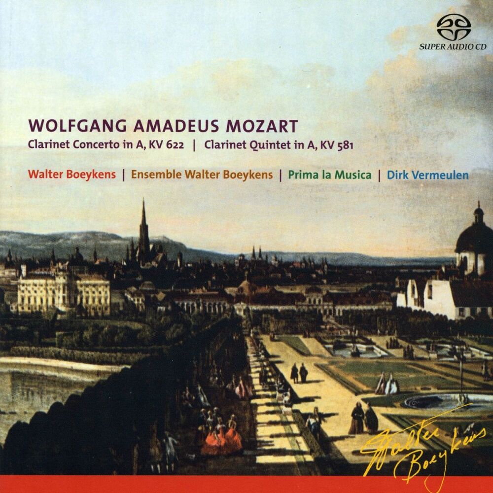 Picture of Wolfgang Amadeus Mozart, Clarinet Concerto in A KV 622 & Clarinet Quintet in A KV 581