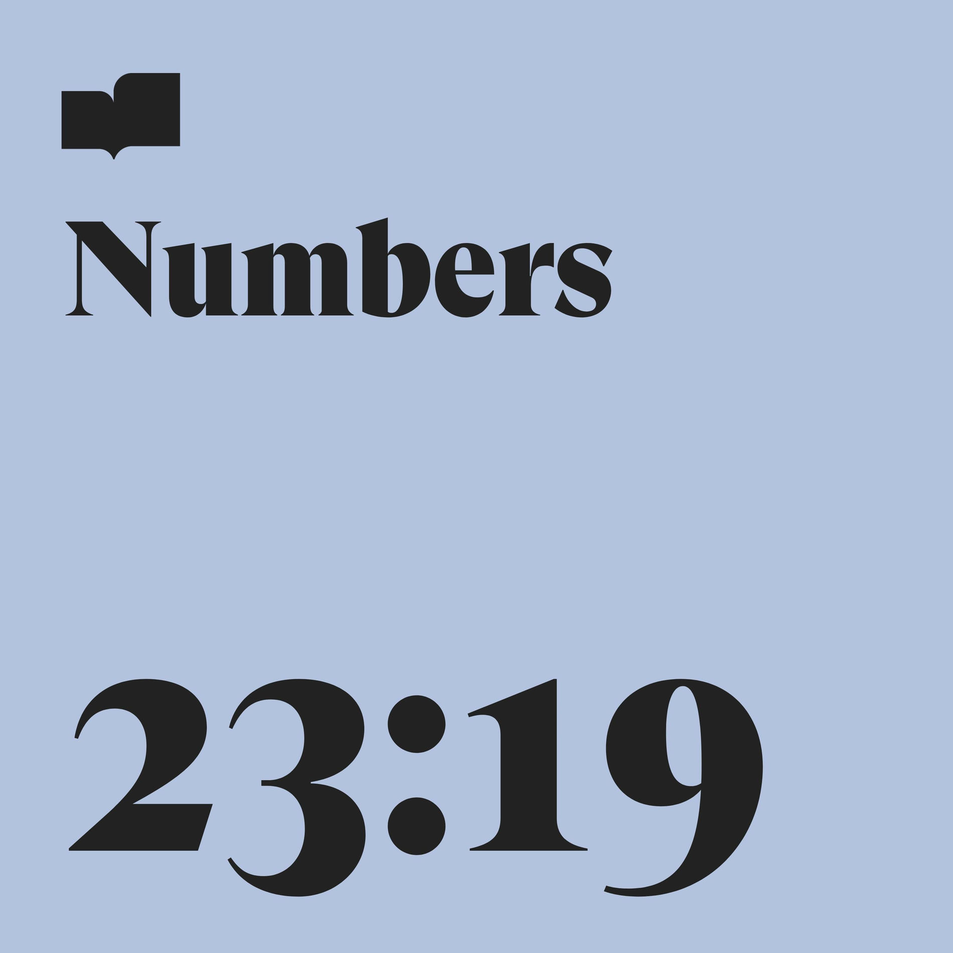 Album cover of Numbers 23:19 (feat. Citizens)