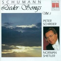 Cover of Schumann: Lieder, Vol. 3 - Opp. 25, 27, 37, 40, 53, 77, 79, 95, 96, 101, 142