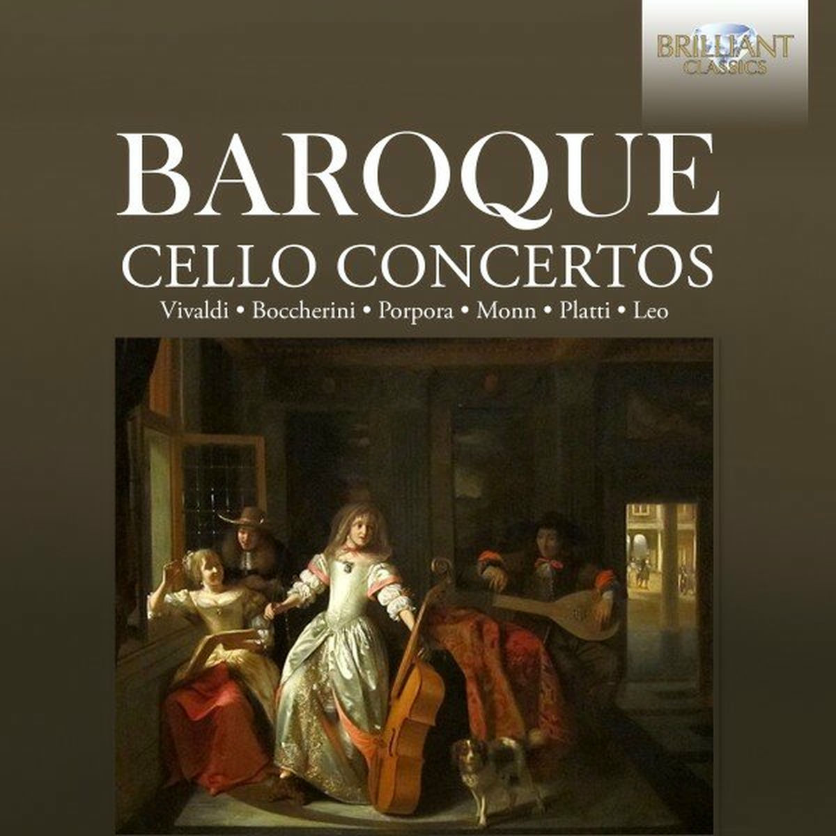 Album cover of Baroque Cello Concertos