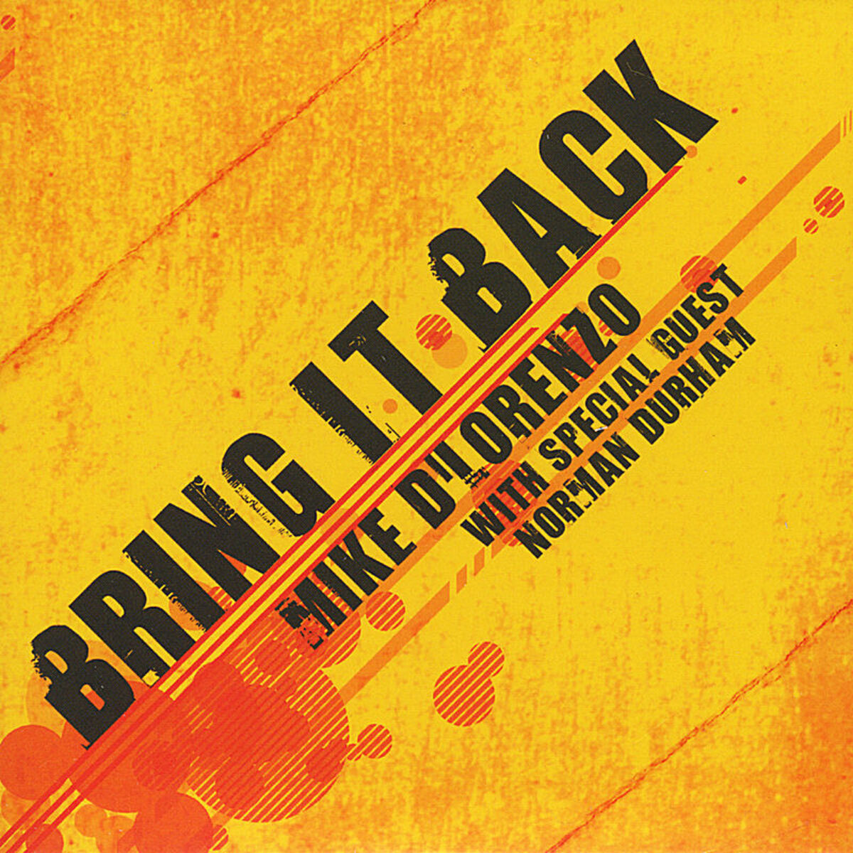 Album cover of Bring It Back