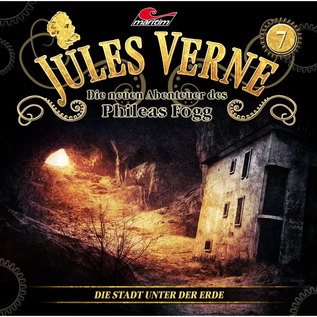 Album cover of Die neuen Abenteuer des Phileas Fogg, Folge 7: Die Stadt unter der Erde