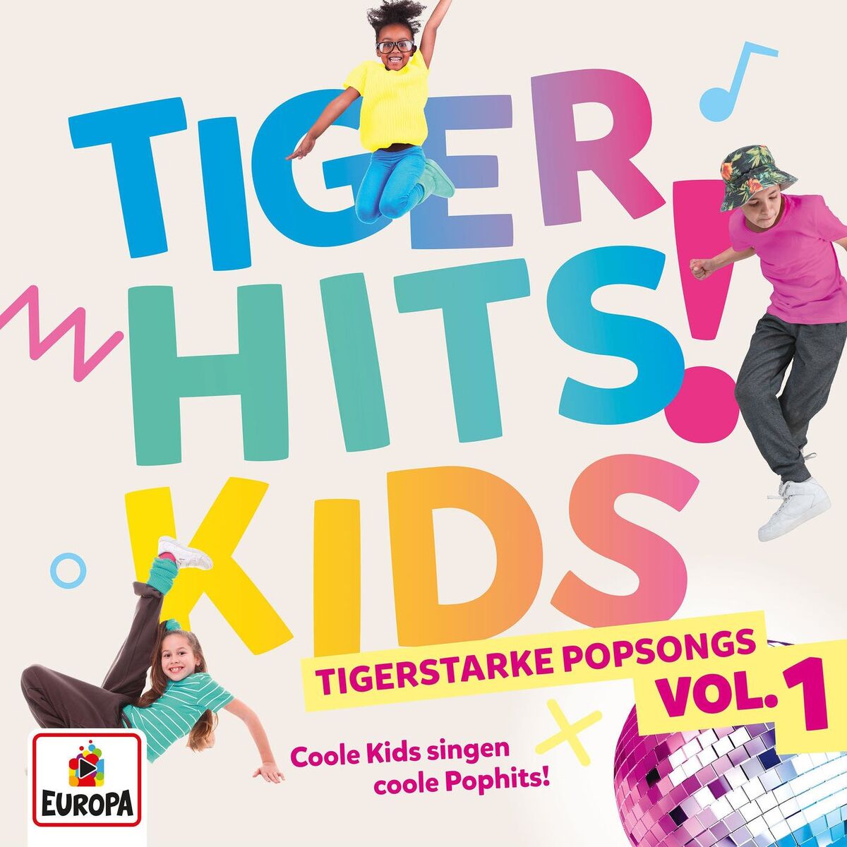 Album cover of Tigerstarke Popsongs - Vol. 1
