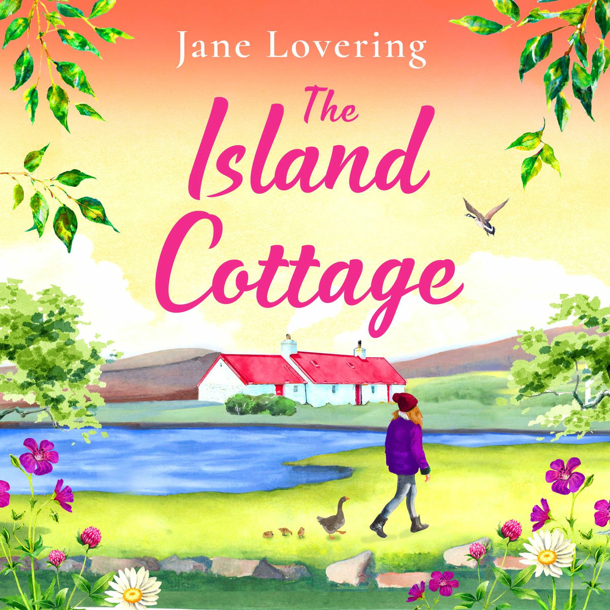 Album cover of The Island Cottage - The BRAND NEW uplifting and heartwarming romantic read from award-winning author Jane Lovering for 2024 (Unabridged)