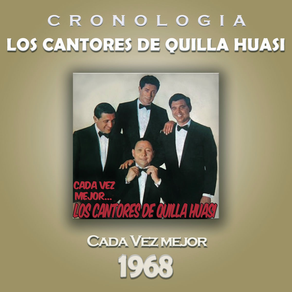 Album cover of Los Cantores de Quilla Huasi Cronología - Cada Vez Mejor (1968)