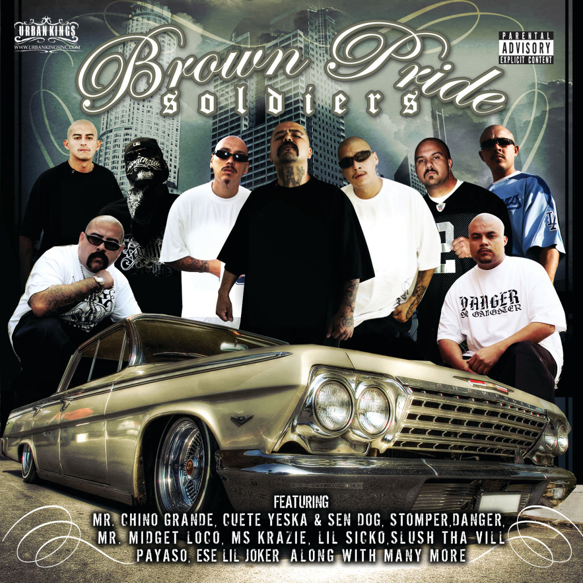 Album cover of Brown Pride Soldiers