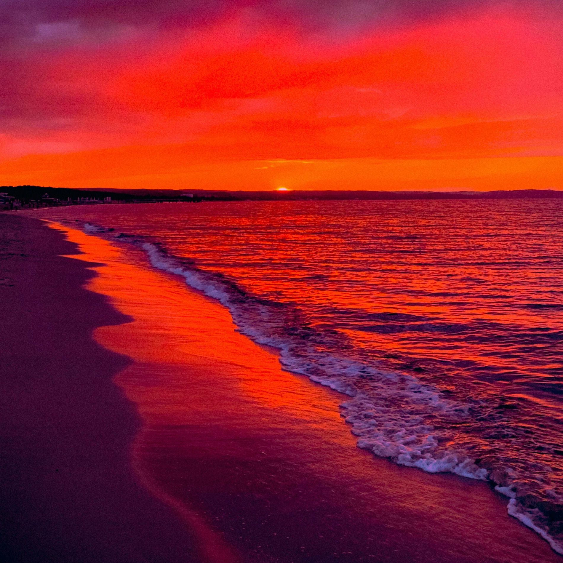 トリシア・ブチャナン・ベンソン、【Stich Sunset】 Sea Sunset Cross Stitch Pattern – Stitchingland