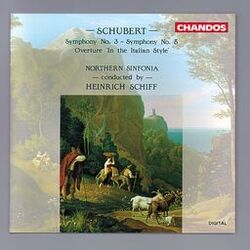Cover of Schubert: Symphony No. 5, Symphony No. 3 & Overture in C Major