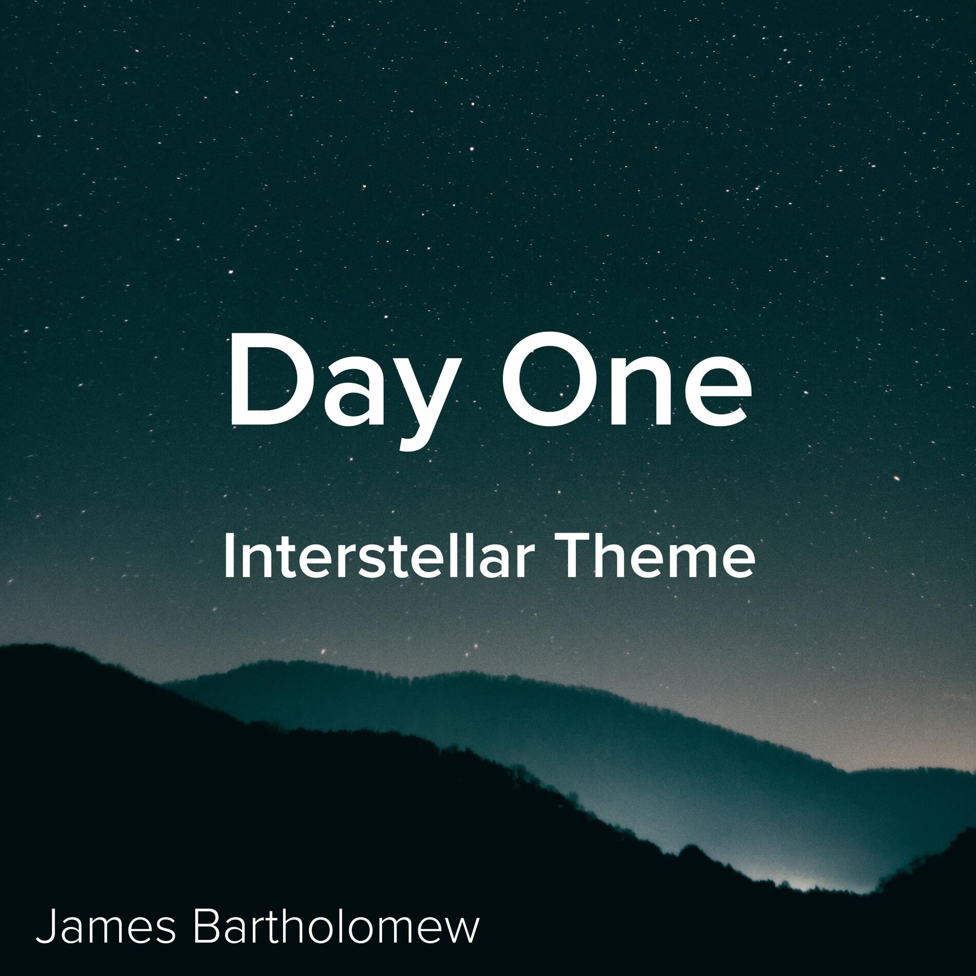 Album cover of Day One (Interstellar Theme)