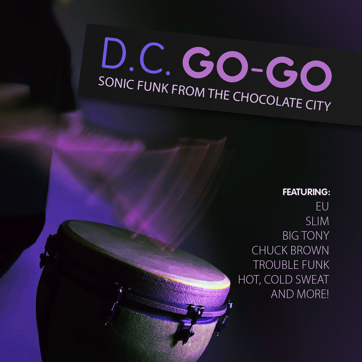 Album cover of D.C. Go-Go - Sonic Funk from the Chocolate City