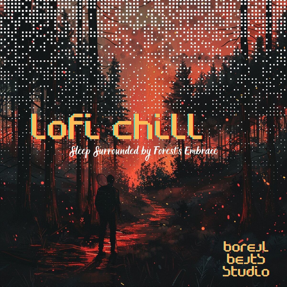 Album cover of LoFi Chill: Sleep Surrounded by Forest's Embrace
