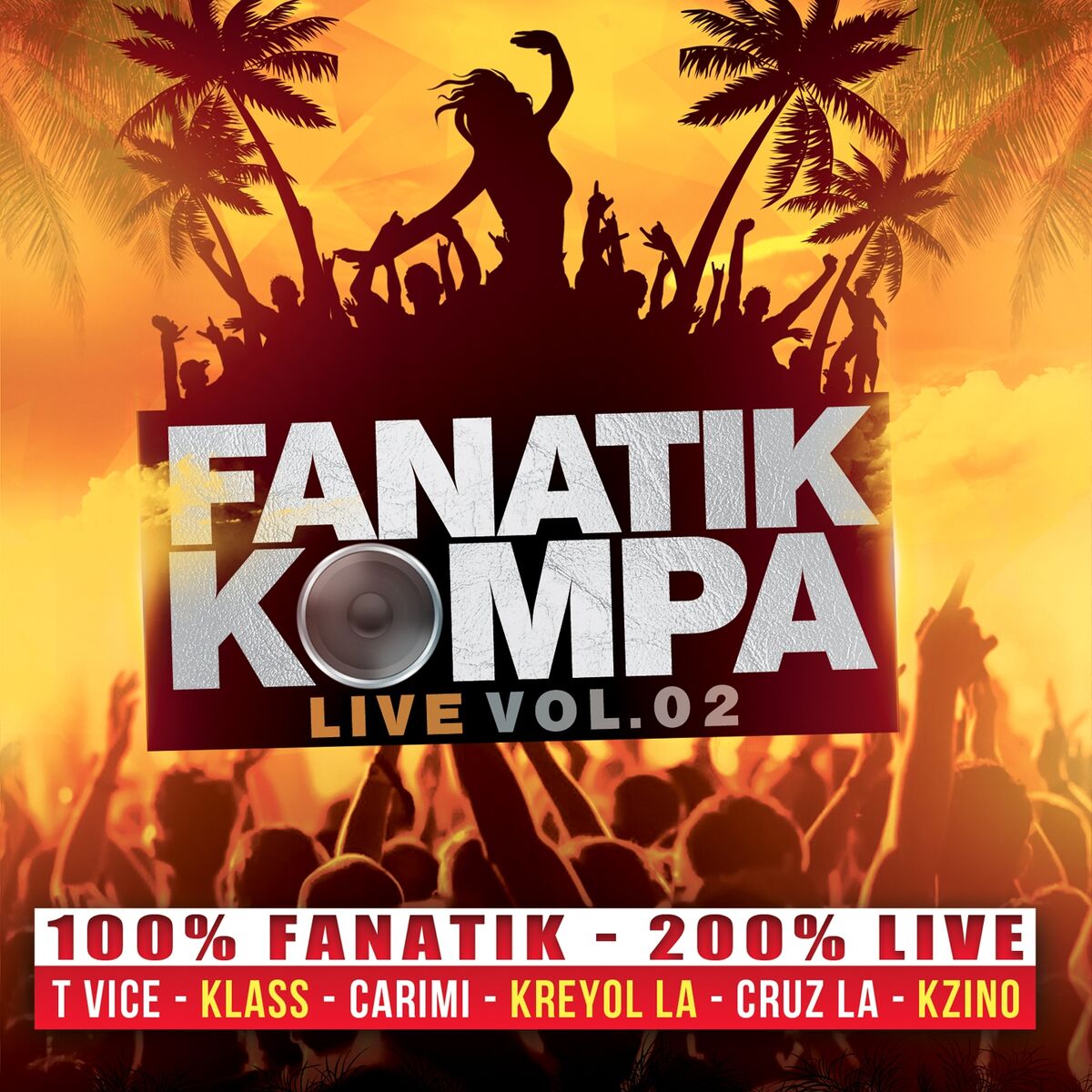Album cover of Fanatik Kompa, Vol. 2 (100% Fanatif 200% Live)