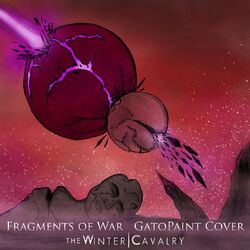 Cover of Fragments of War (GatoPaint Cover)