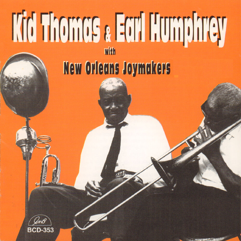 Picture of "Kid" Thomas Valentine and Earl Humphrey with New Orleans Joymakers