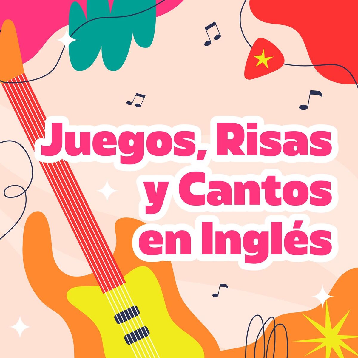 Album cover of Juegos, Risas y Cantos en Inglés
