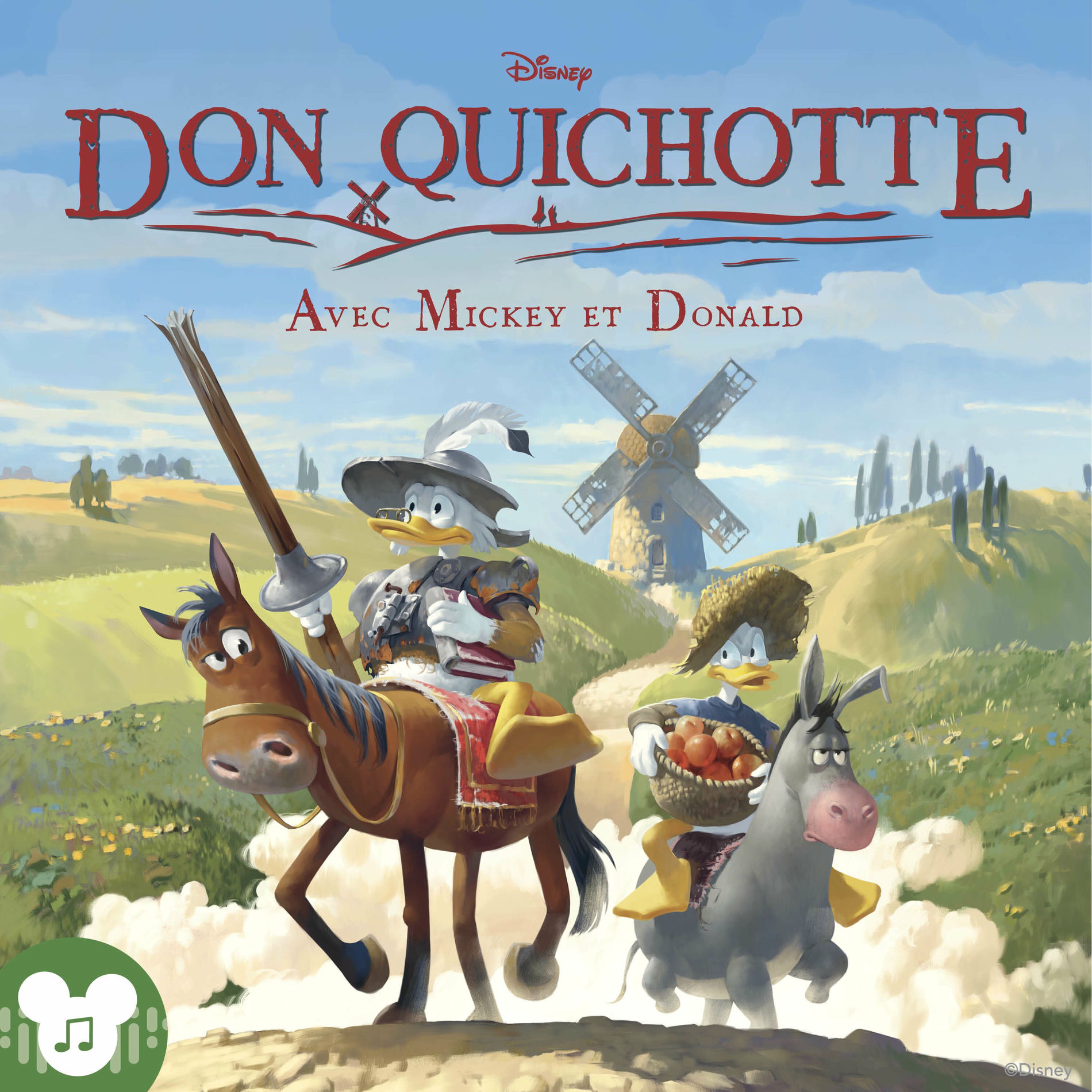 Album cover of Don Chichotte Avec Mickey et Donald (Audio Adaptation)