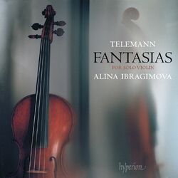 Cover of Telemann: Fantasias for Solo Violin