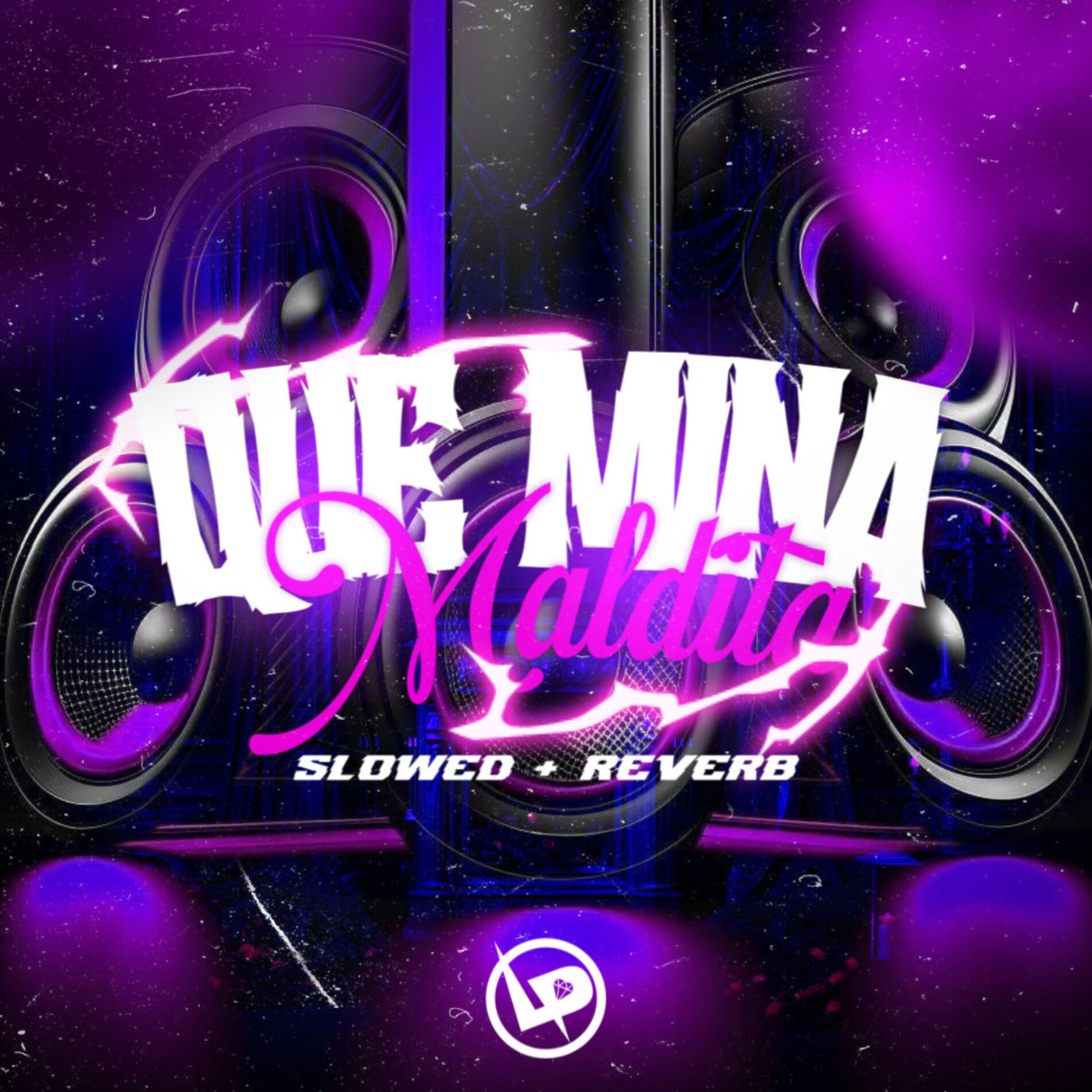 Album cover of Que Mina Maldita (Slowed + Reverb)