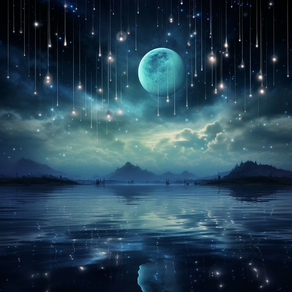 Picture of Serenity Relaxation: Raindrops Rain Harmonic Waves