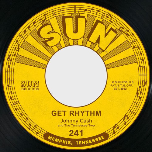 Portada de Get Rhythm / I Walk the Line