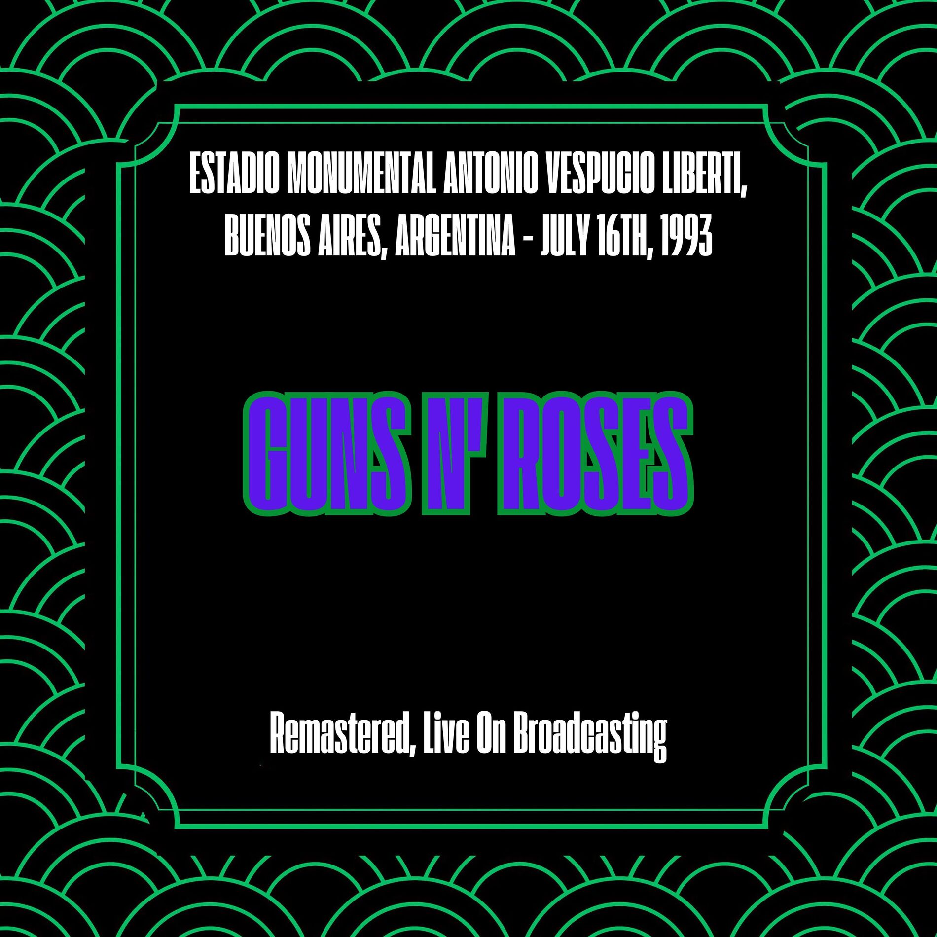 Album cover of Estadio Monumental Antonio Vespucio Liberti, Buenos Aires, Argentina - July 16th, 1993 (Remastered, Live On Broadcasting)