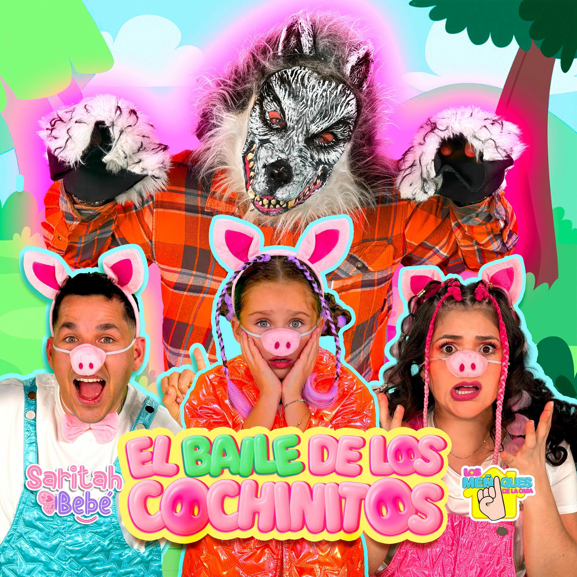 Album cover of El Baile de los Cochinitos (Los Tres Cerditos)
