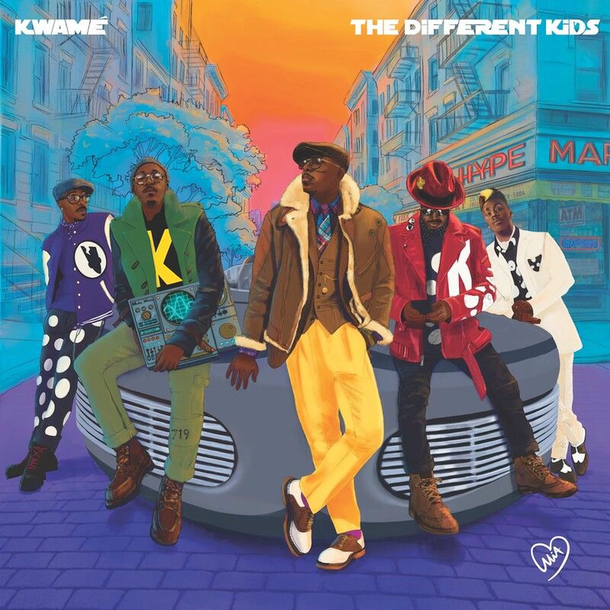 Album cover of The Different Kids