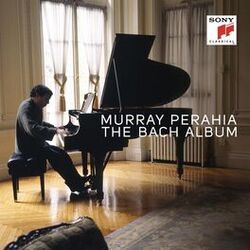 Cover of Murray Perahia - The Bach Album