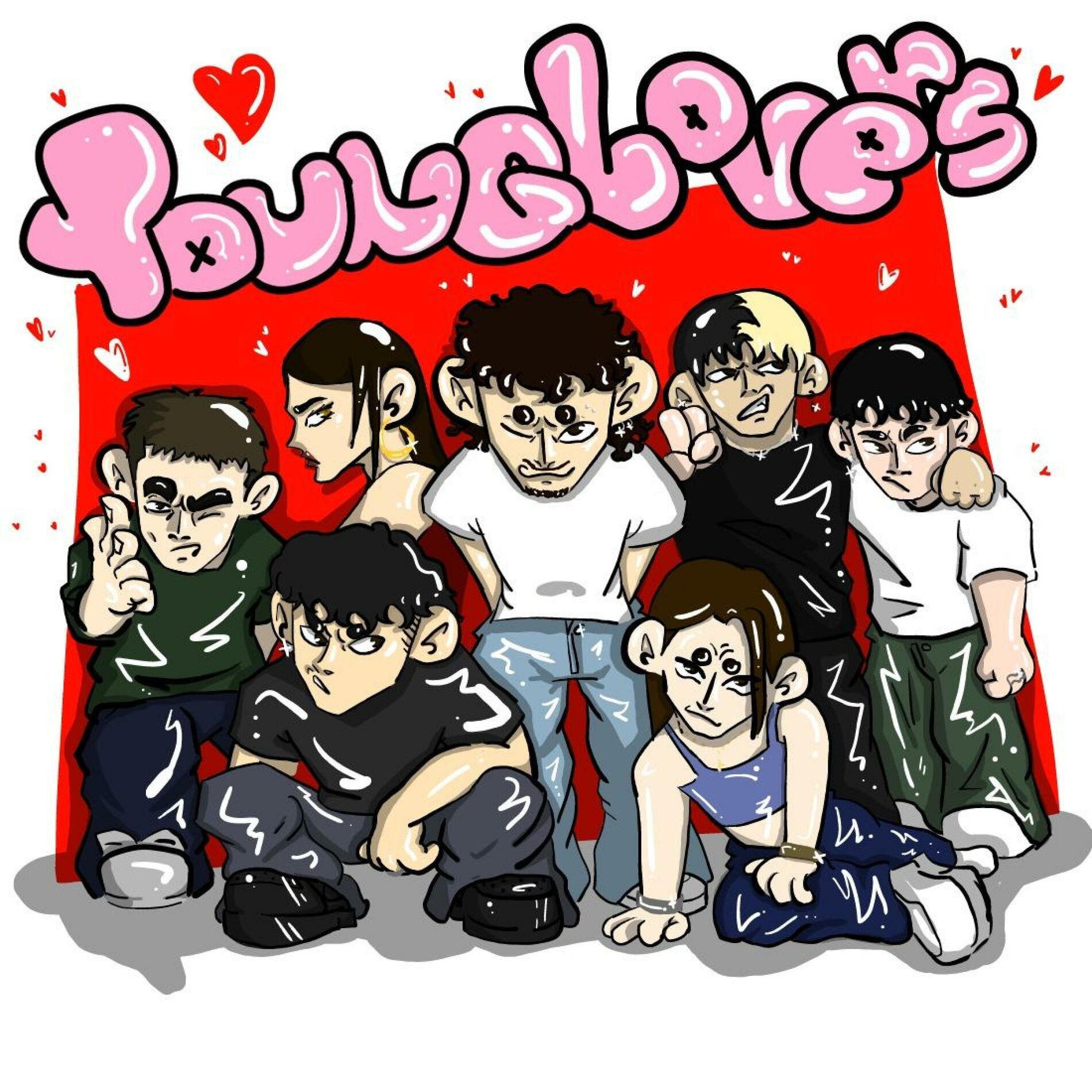 Album cover of YOUNG LOVERS