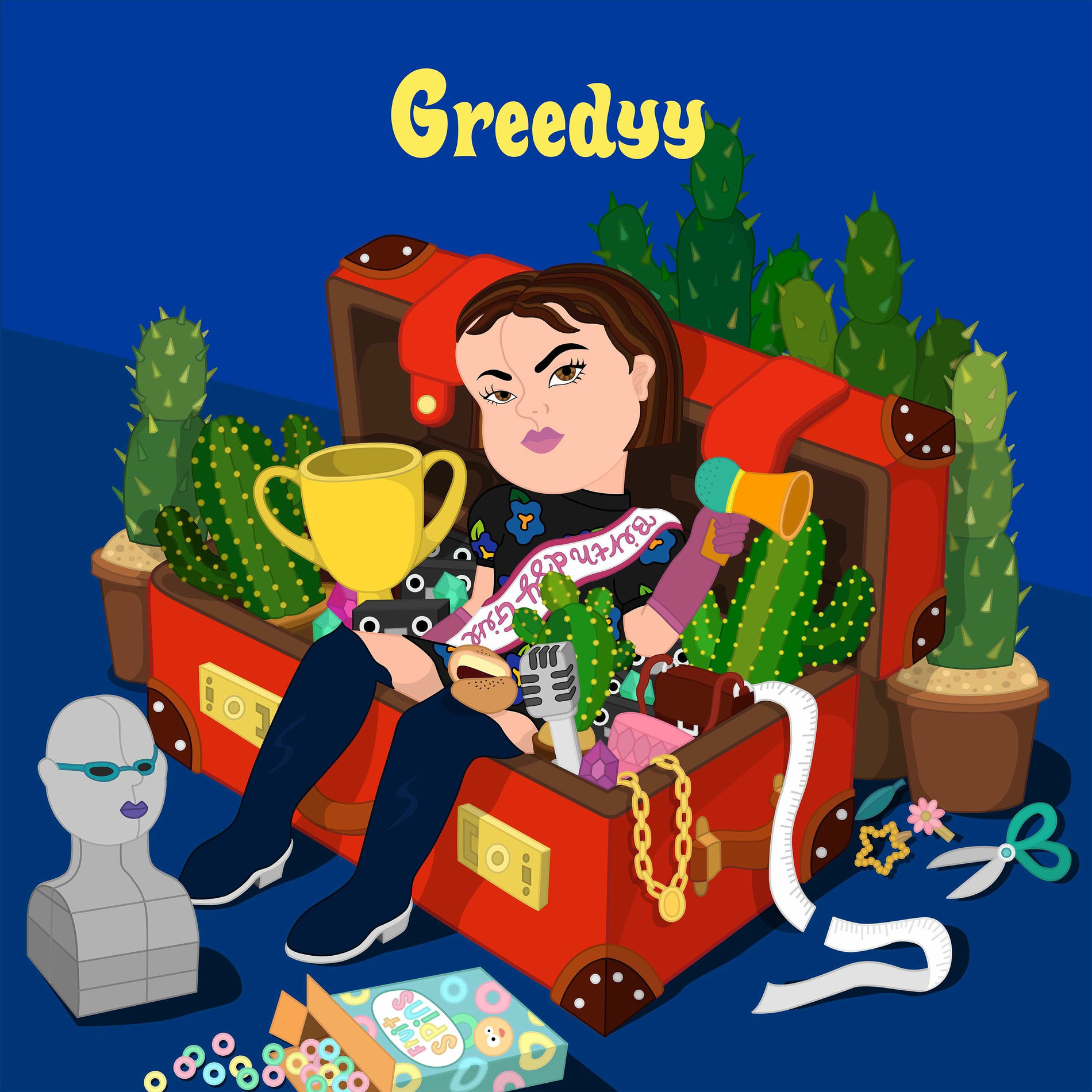 Album cover of Greedyy (Feat. Moon Byul)