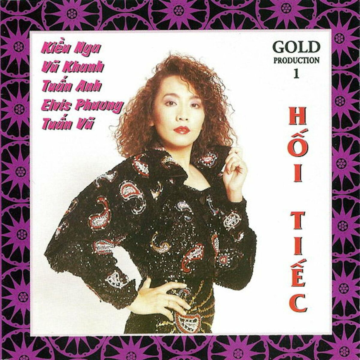 Kieu Nga 1 Doi Con Vang Buoc Em Vietnamese Music CD 1993 KN selling Productions