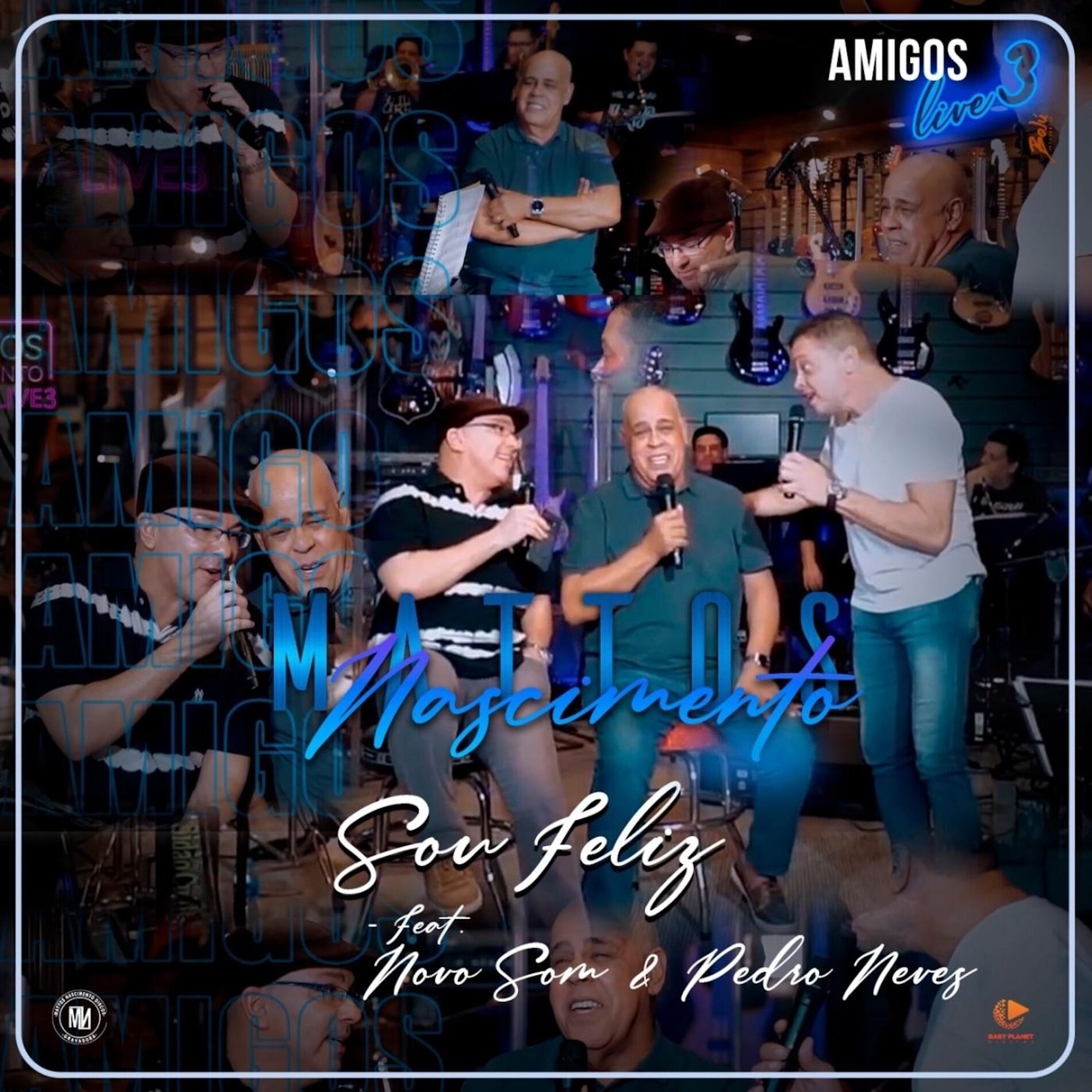 Album cover of Sou Feliz, Amigos Live 3 (Ao Vivo)