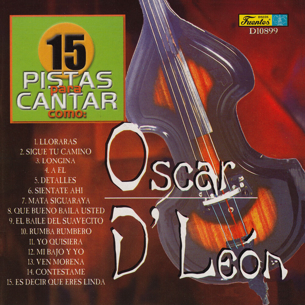 Picture of 15 Pistas para Cantar Como - Originalmente Realizado por Oscar D' León