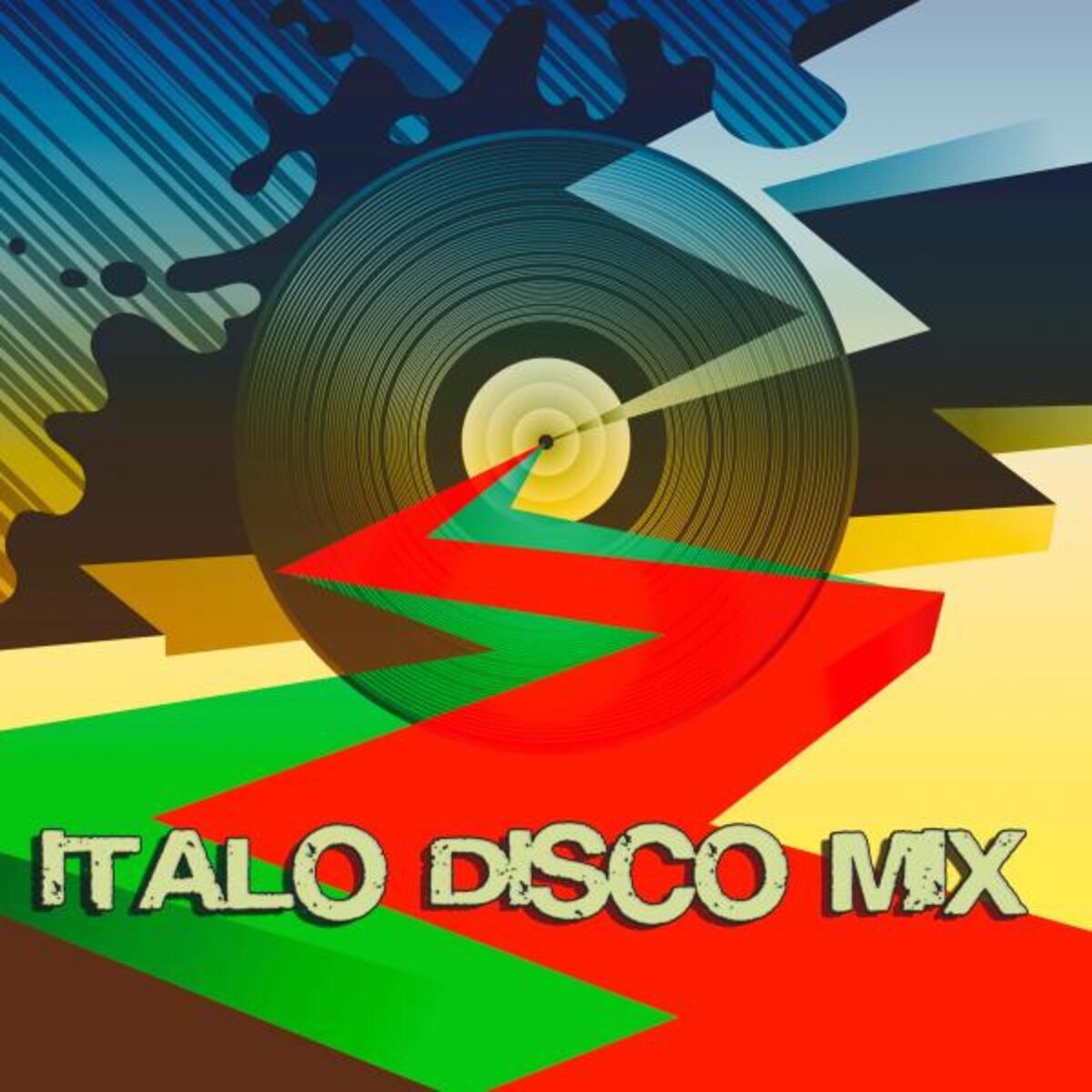 Album cover of Italo Disco Mix (Original Disco Mix Tracks)