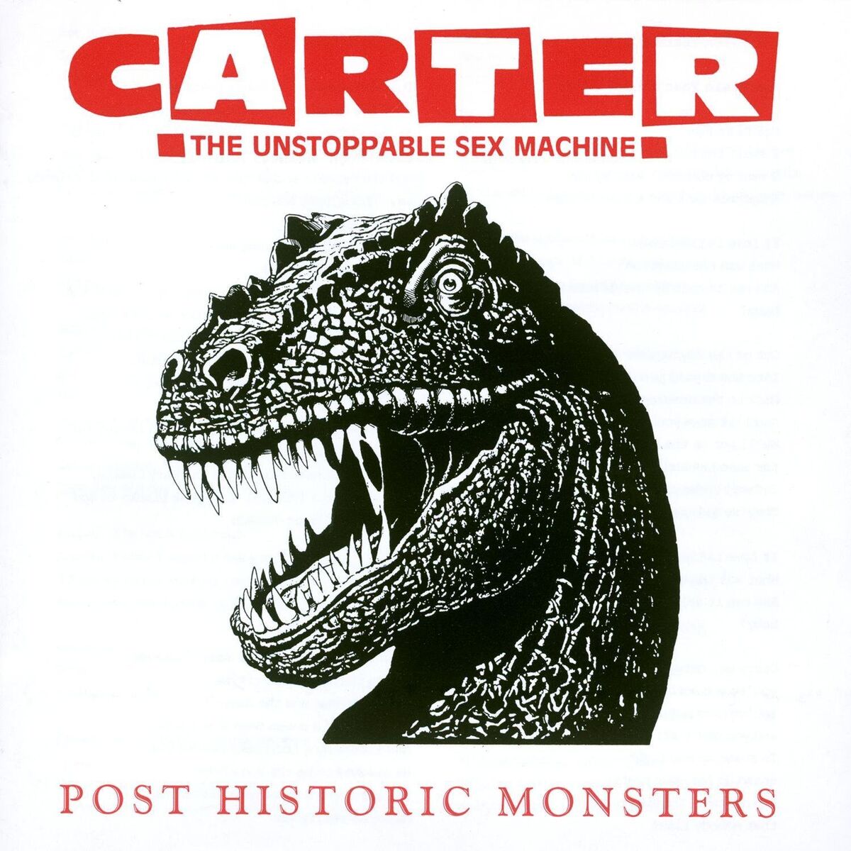 Album cover of Post Historic Monsters