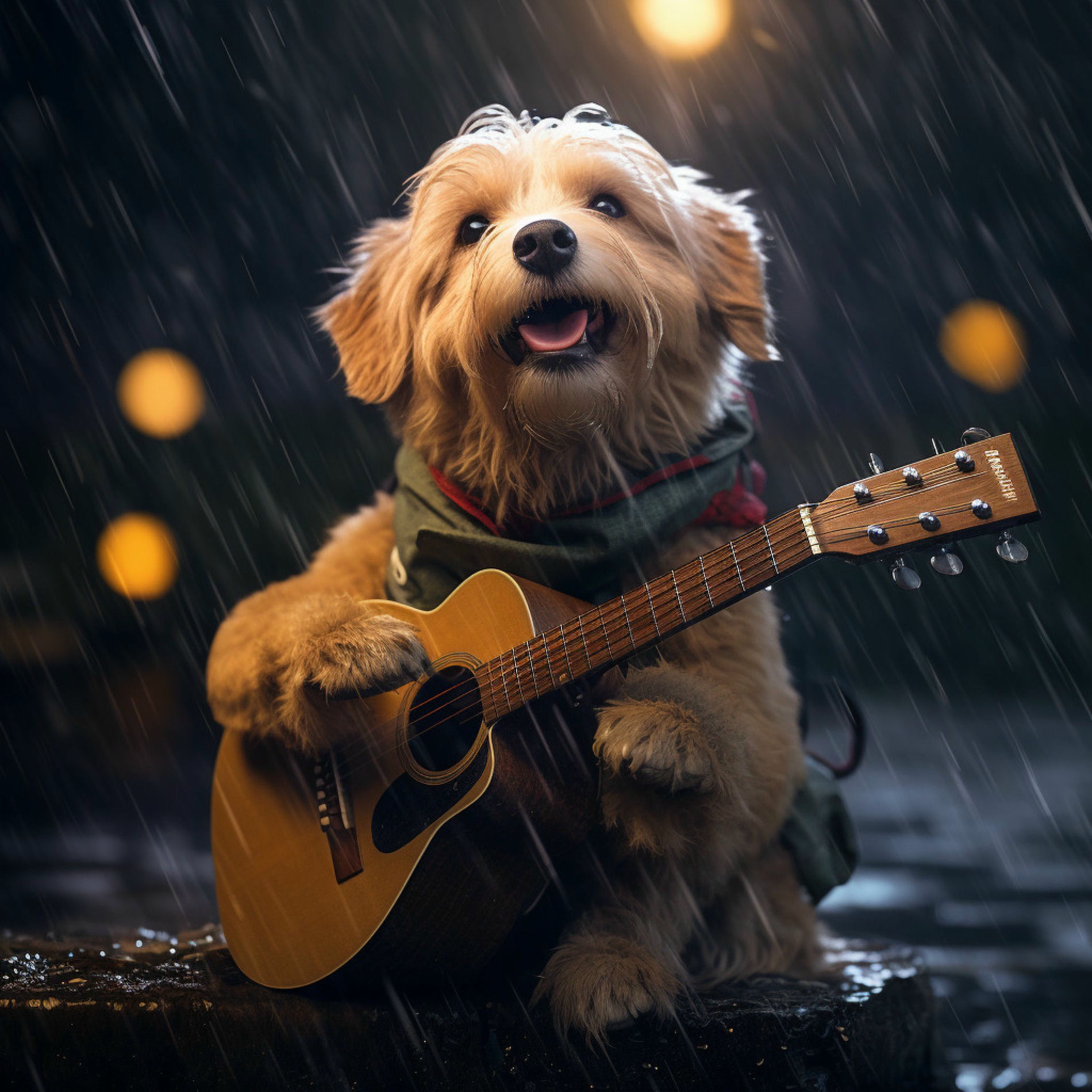 Album cover of Rain Music: Canine Calm Chorus