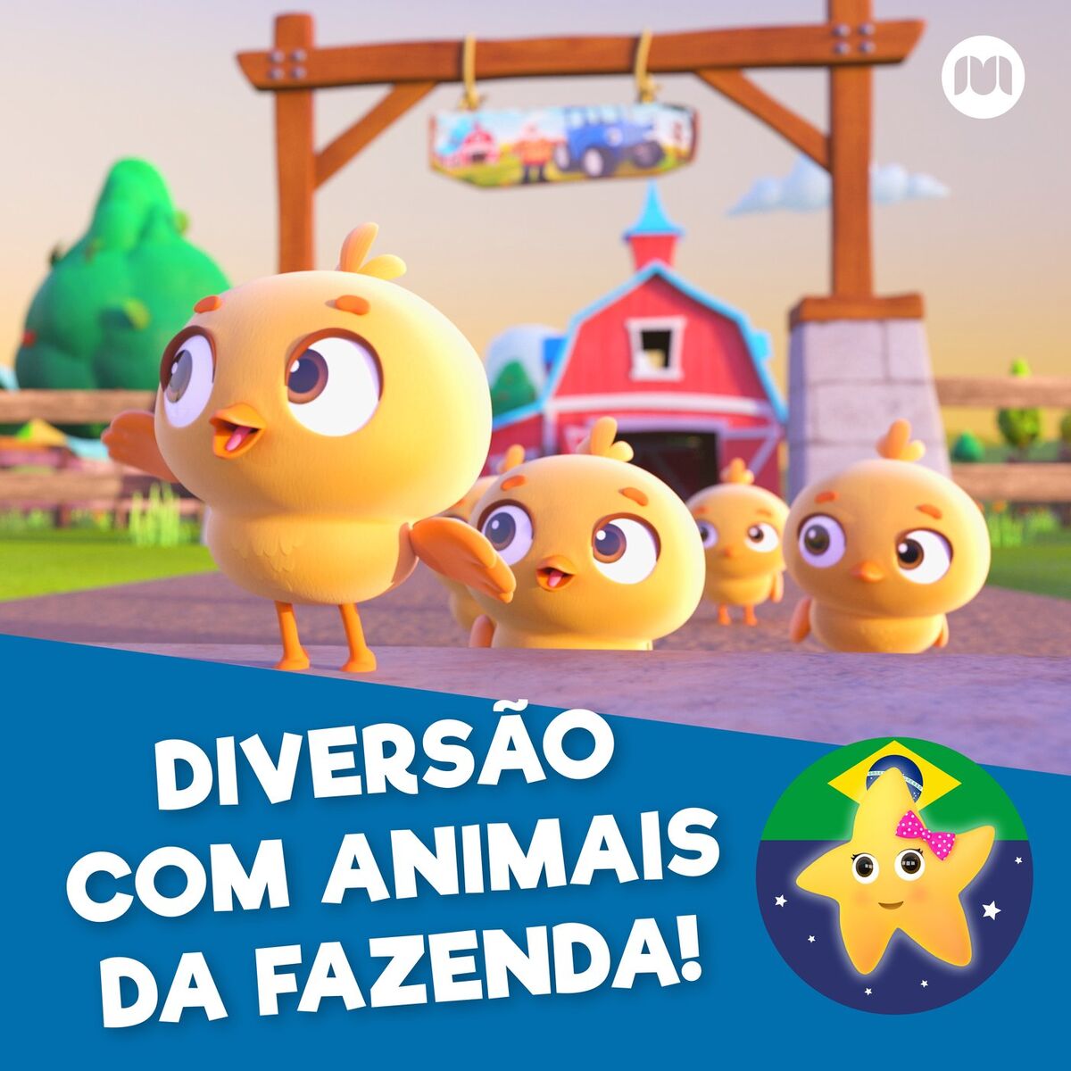 Album cover of Diversão Com Animais da Fazenda!