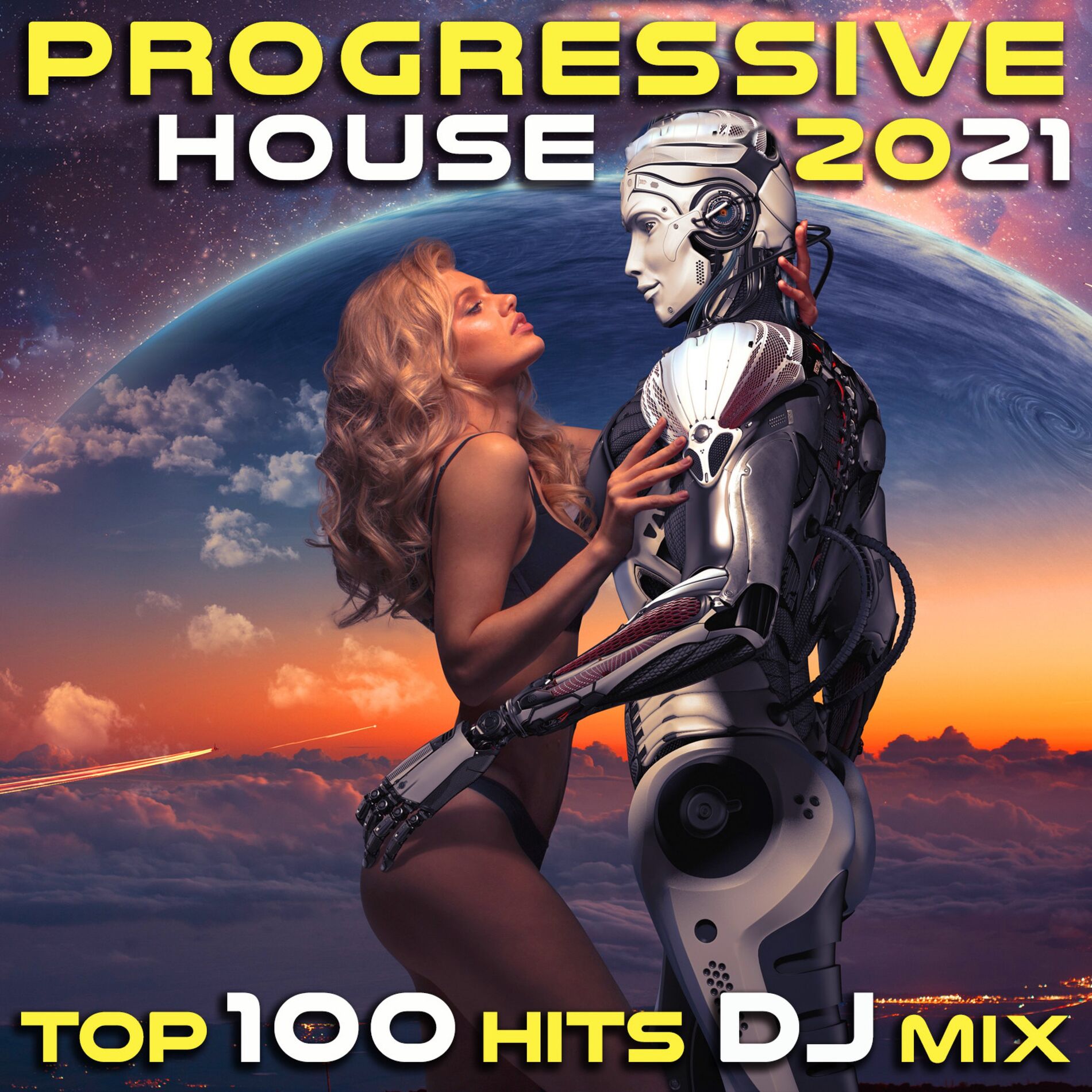 Album cover of Progressive House 2021 Top 100 Hits DJ Mix