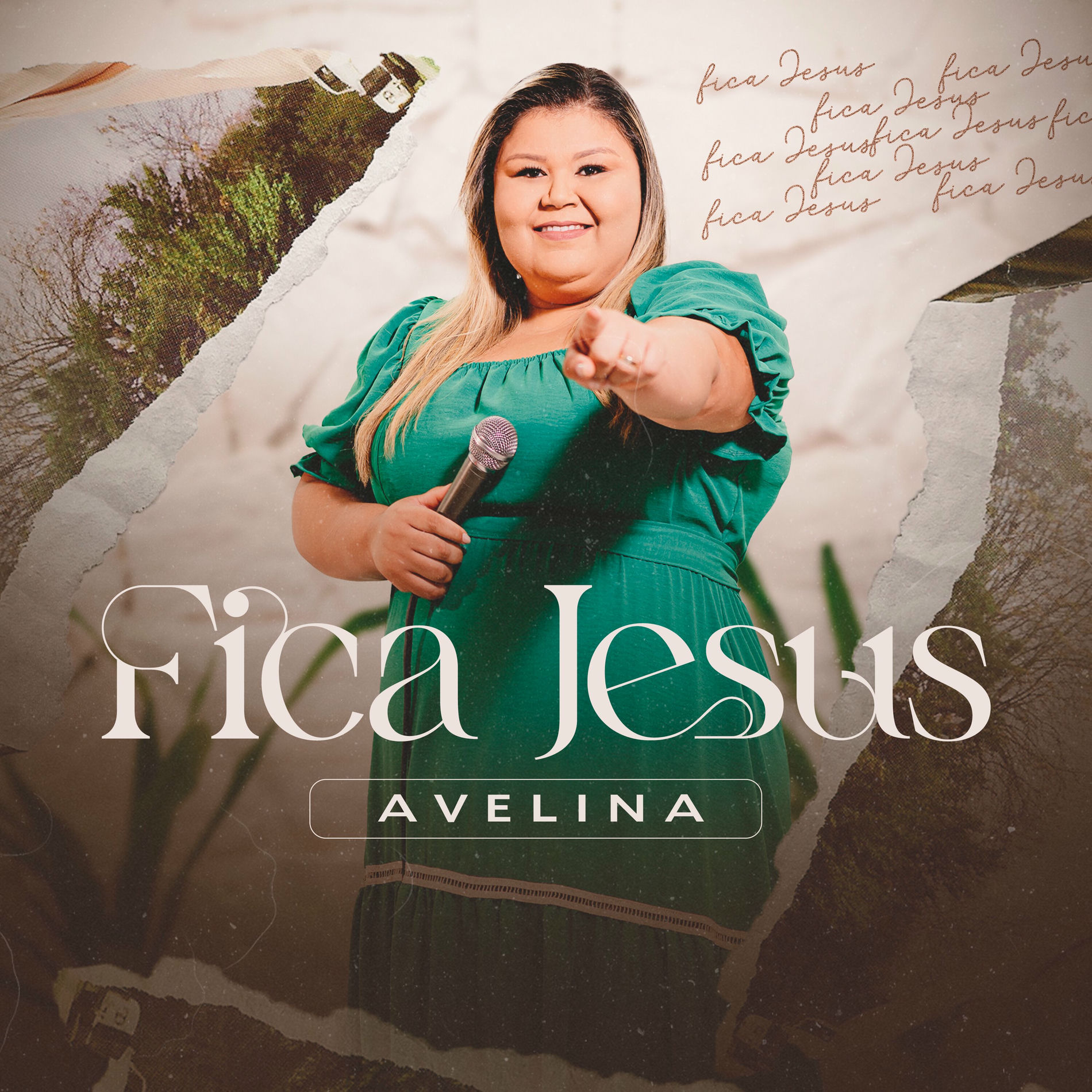 Album cover of Fica Jesus