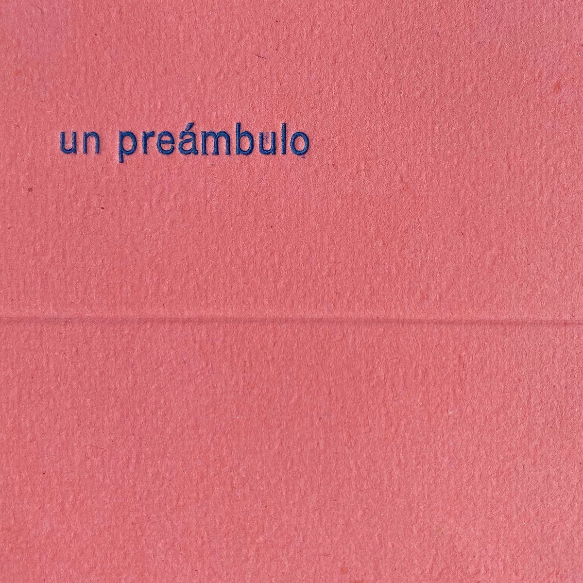Album cover of Un Preámbulo