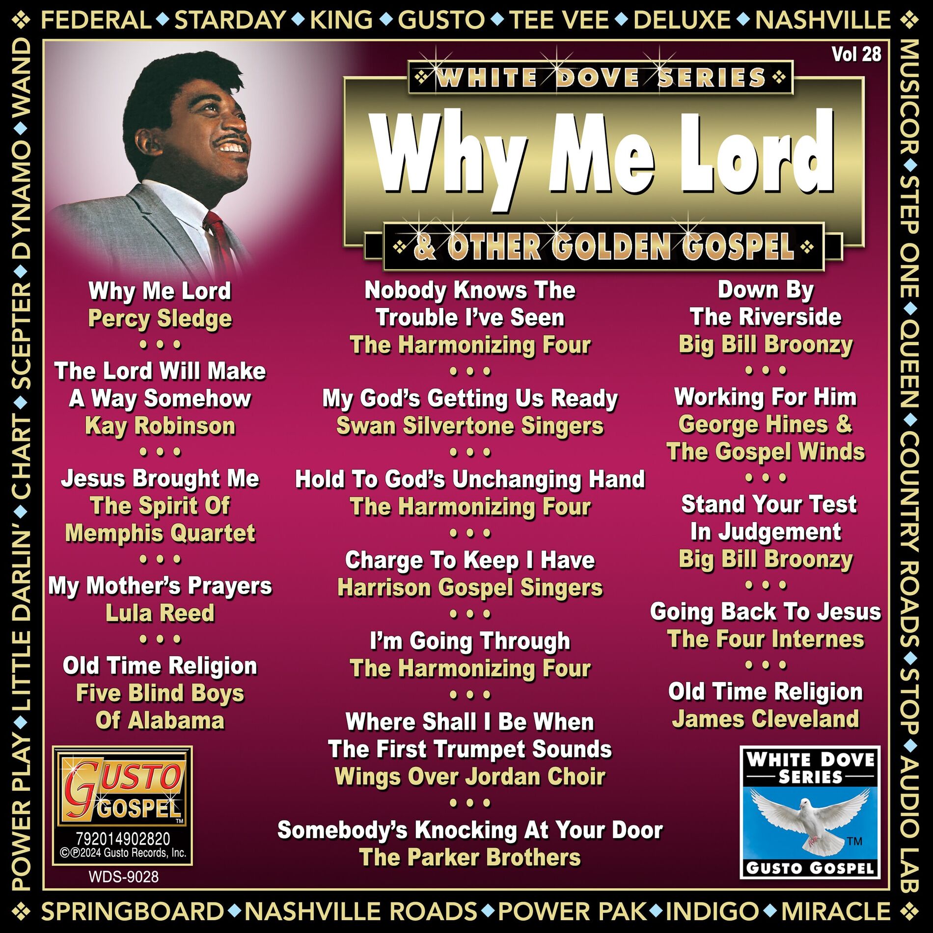 Album cover of Why Me Lord & Other Golden Gospel