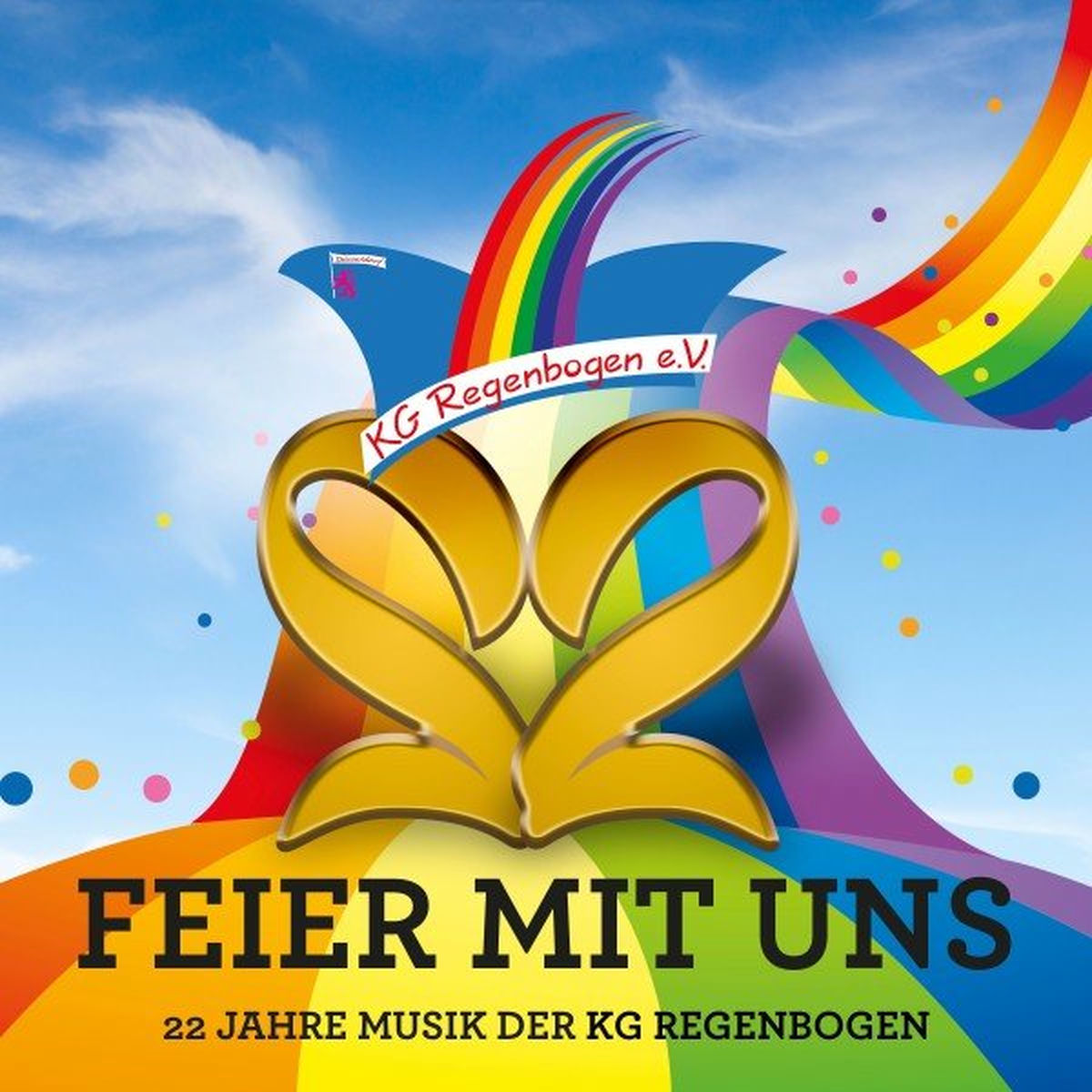 Album cover of Feiert mit uns (22 Jahre Musik der KG Regenbogen)