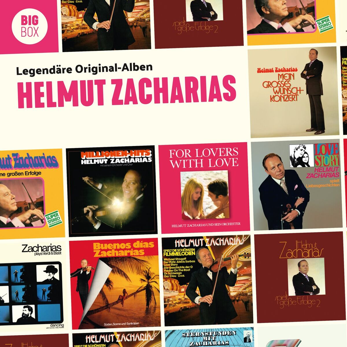 Album cover of BIG BOX - Legendäre Original-Alben - Helmut Zacharias
