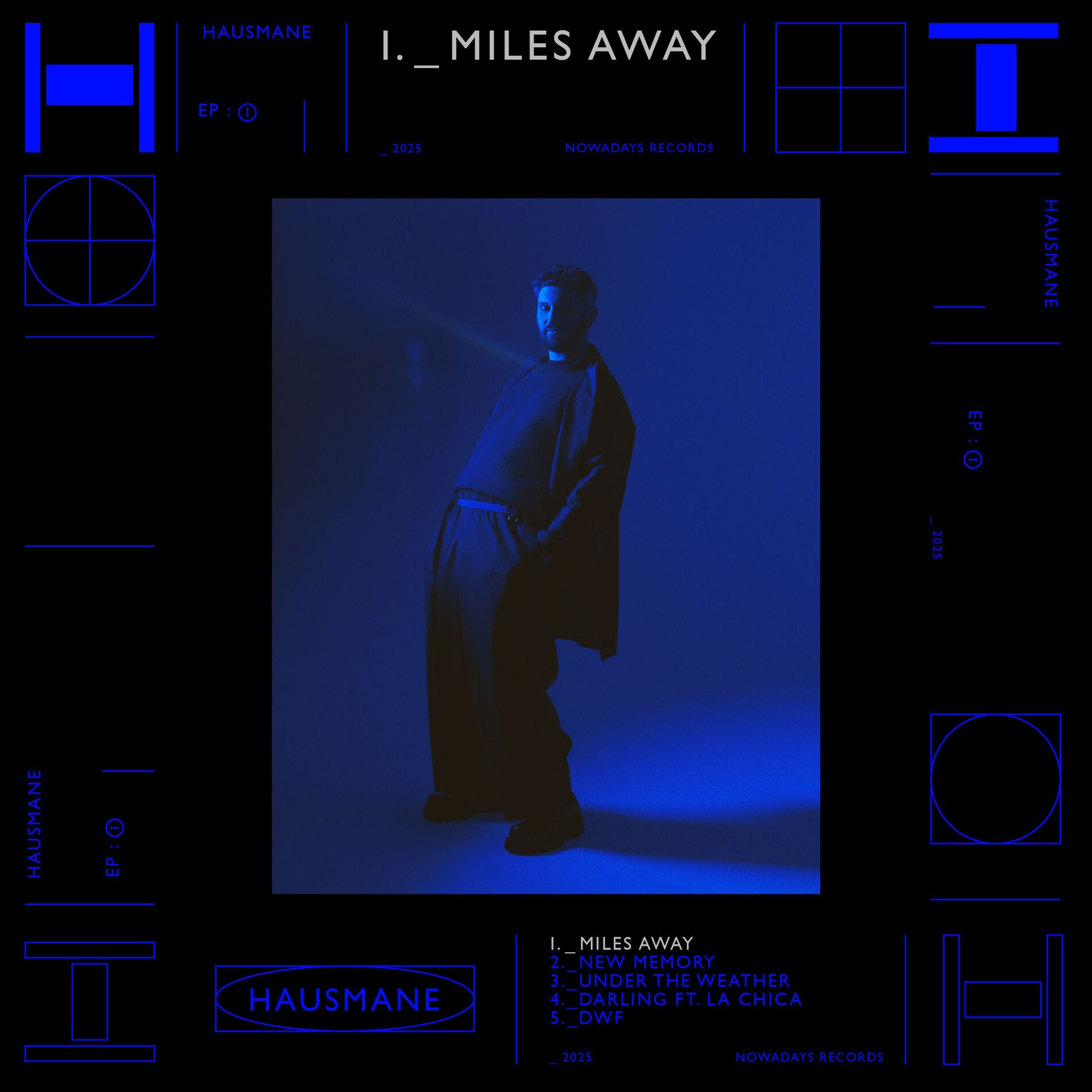 Album cover of miles away