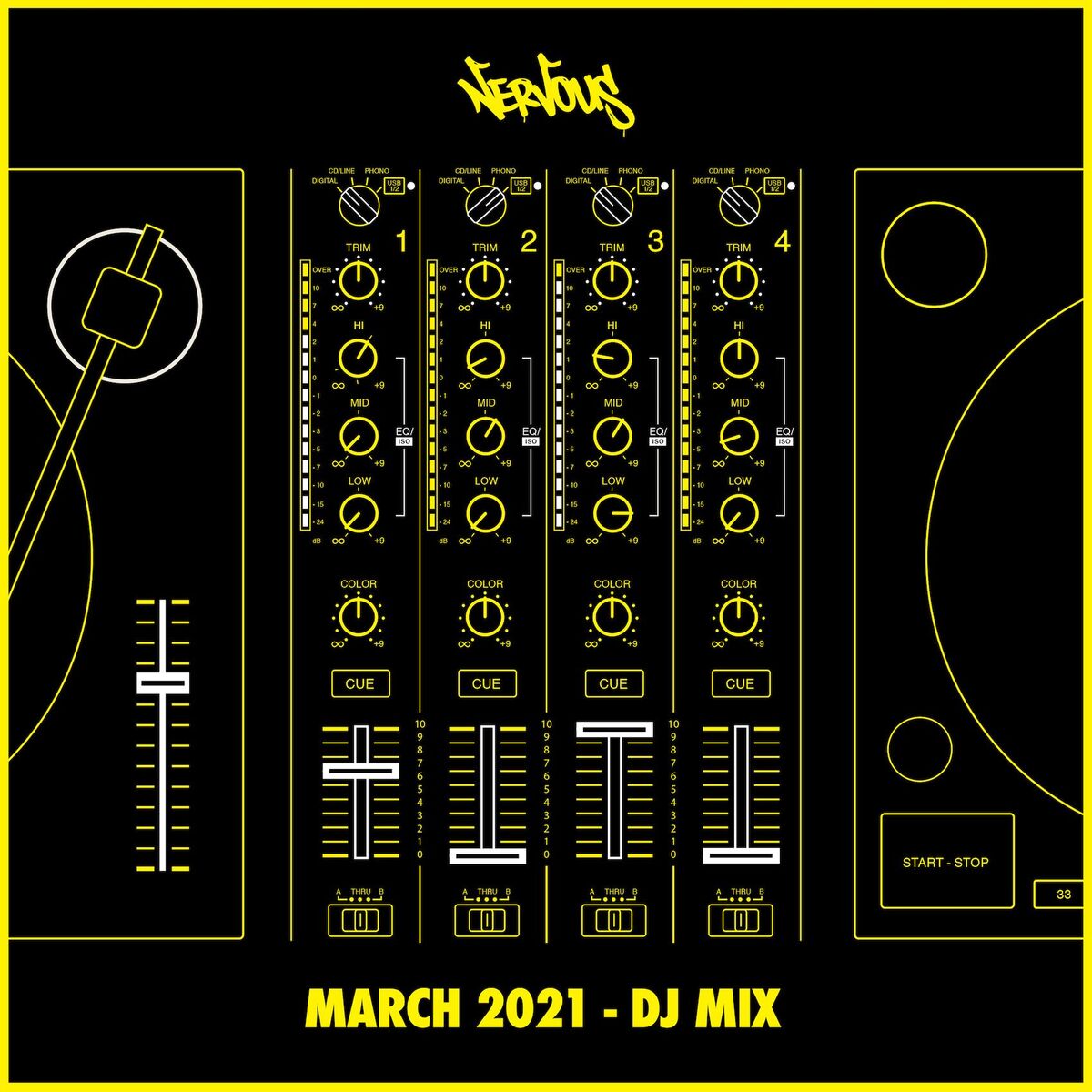 Album cover of Nervous March 2021 (DJ Mix)