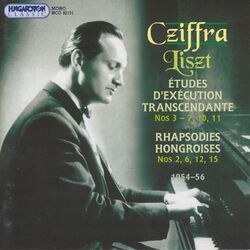 Cover of Liszt: Etudes D'Execution Transcendante (Excerpts) / Rhapsodies Hongroises (Excerpts)